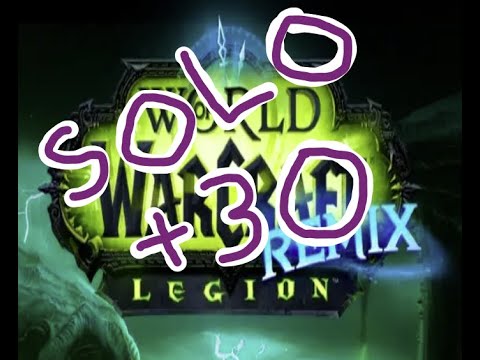 Legion Remix M+30 Solo | Ret Paladin | 740 ilvl