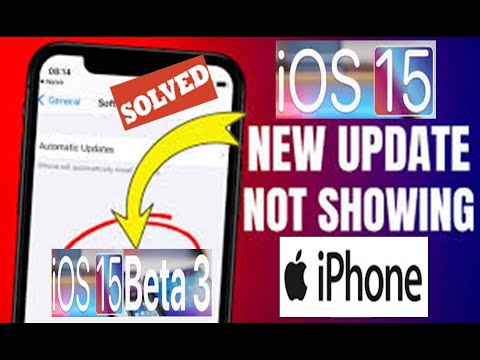 Fix !! iOS 15 Beta 3 Update Not Showing On iPhone And iPad || How To Get iOS 15 Beta 3 On iPhone
