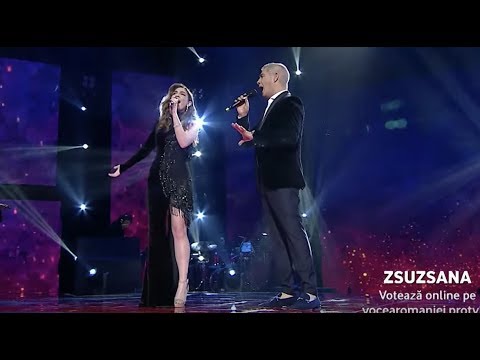 Zsuzsana Cerveni & Alessandro Safina - Nessun Dorma | The Voice of Romaniei 2017