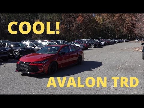 2020 Avalon TRD Exhaust Test - Wow!