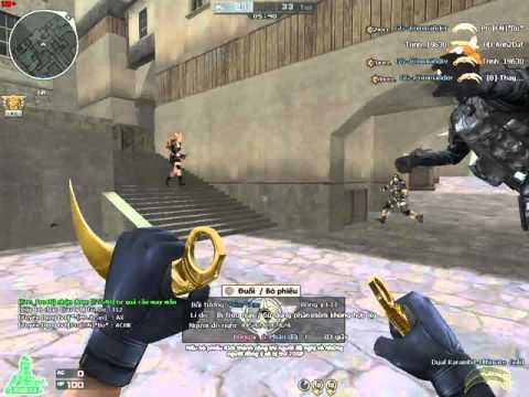 Crossfire Vietnam: Dual Karambit-Ultimate Gold gameplay