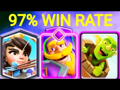 97% WIN RATE WITH BEST LOG BAIT DECK