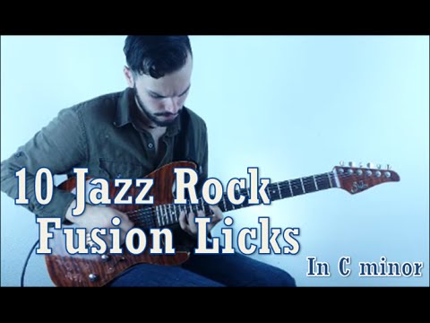 10 Jazz Rock Fusion Licks in C minor