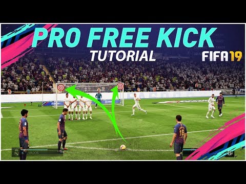 FIFA 19 PRO FREE KICK TUTORIAL - SCORE EVERYTIME WITH THIS SIMPLE TRICK