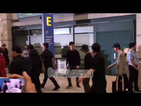 191013 Meeting BTS at Incheon Airport