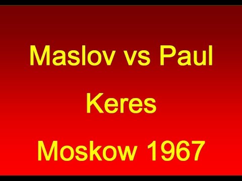 Uzbekistani Champion vs Paul Keres - 1967