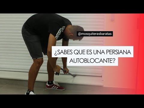 Qué es y Cómo Funciona una Persiana de Seguridad Autoblocante