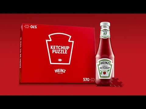 Heinz Ketchup Puzzle – brilliant brand relevance