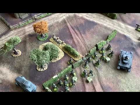Blitzkrieg Bop!  1941 German v Soviet Naval Platoon, Bolt Action Battle Report, Warlord Games.