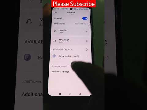 which app is turning on bluetooth in your mi phone #mi #shorts #bluetooth