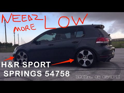 H&R Sport Springs + Tune: After