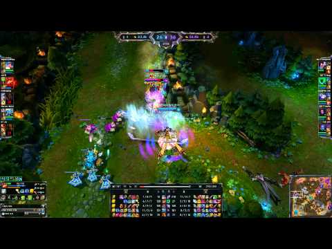 SKT T1 Eazyhoon's Yasuo Quadra Kill