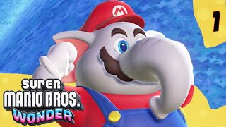 【マリオ最新作】スーパーマリオブラザーズワンダーをやってく！#1