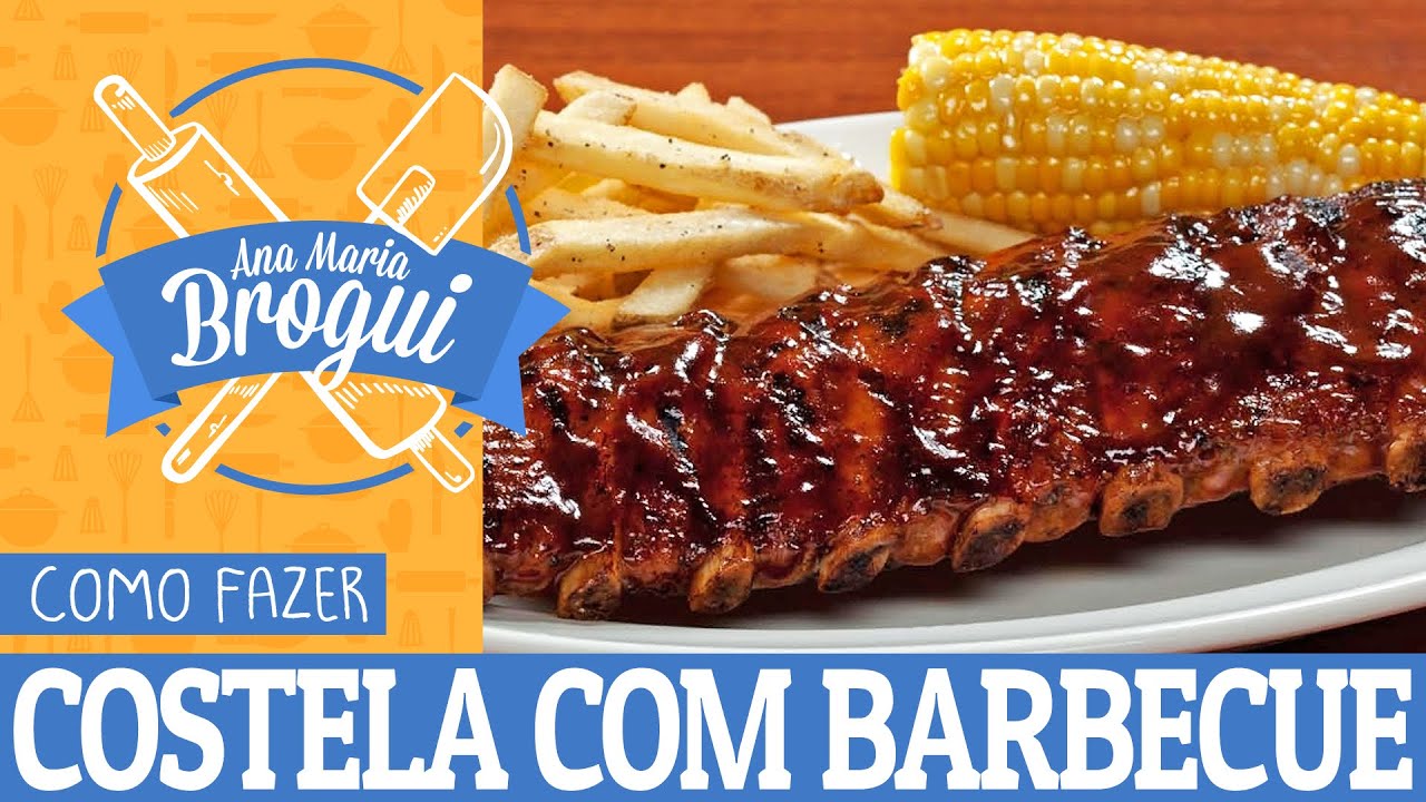 COMO FAZER COSTELA COM BARBECUE DO APPLEBEE'S | #AnaMariaBrogui #100