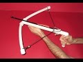 How to make a Crossbow - Homemade PVC Crossbow How to make a Crossbow - Homemade PVC Crossbow