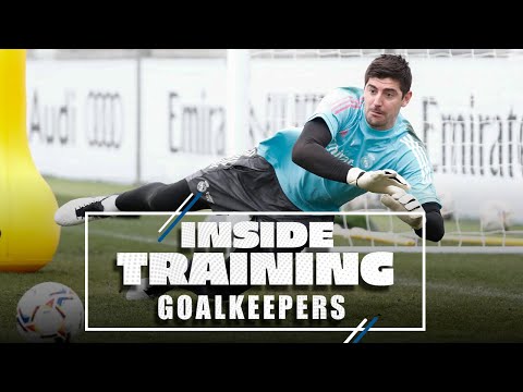 Train like a Real Madrid goalkeeper! | Courtois, Lunin & Altube