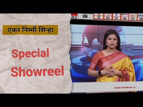 Anchor Nimmi Sinha Showreel | News Anchor 2025