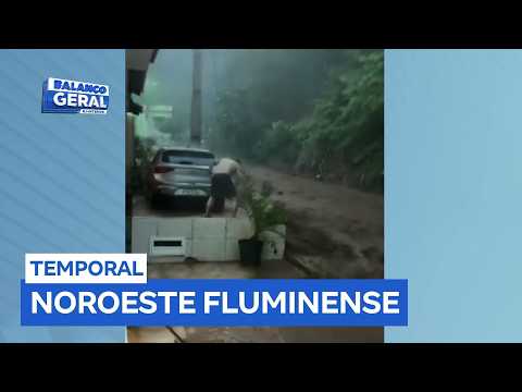 Risco hidrológico: chuva deixa 20 pessoas desalojadas em Santo Antônio de Pádua (RJ)