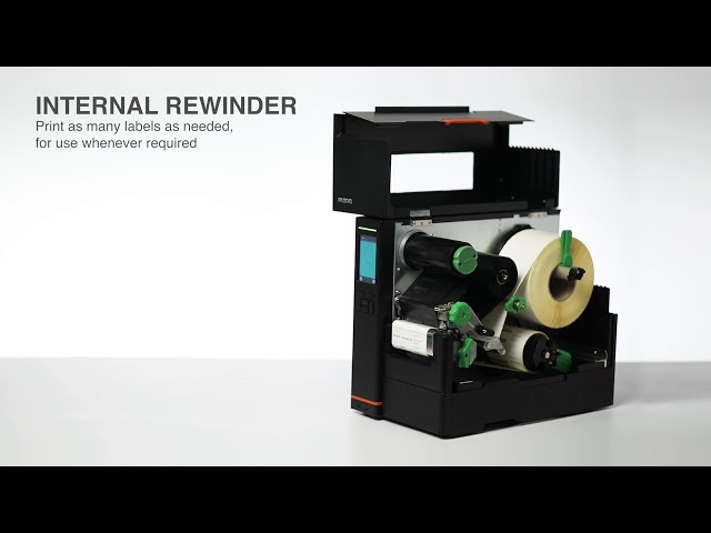 Brother TJ-4520TN Impressora de Etiquetas Ethernet com Ecrã Tátil e Cortador video