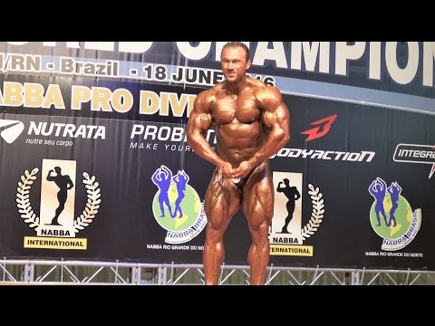 Slavoj Bednář (CZE), NABBA Worlds 2016 - Men Professionals Winner