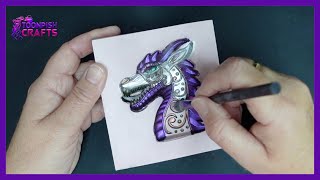 Sign your pieces a different way - resin craft
