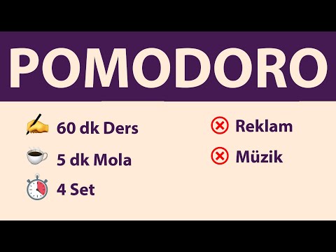 Pomodoro Technique - 60 min Study 5 min Break (4 Sets) - No Ads - No Music