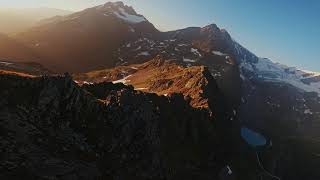 Sunrise over the Swiss Alps w/ FPV Race Drone ????✈️