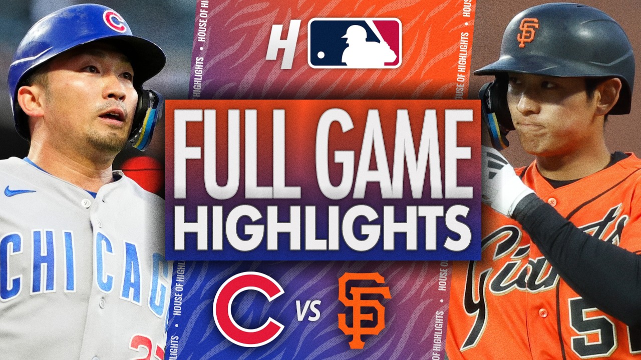 ⚾ [MLB] 시카고 컵스 vs 샌프란시스코 하이라이트
