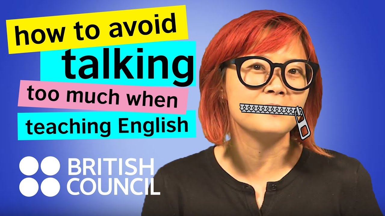 How to avoid talking too much when teaching English