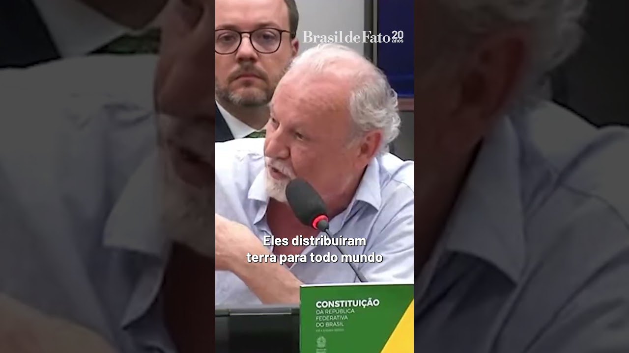 "Quer acabar com o MST? Façam a reforma agrária", diz João Pedro Stedile na #CPIdoMST