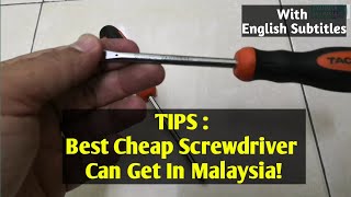 DIY:21 Skrew driver murah yang bagus beli di Mr. DIY #DIYSyahman