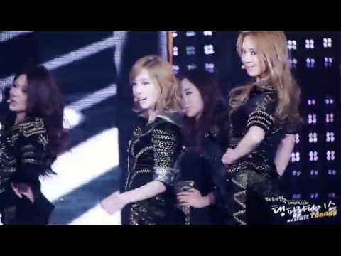 [FanCam]111229 Taeyeon-The Boys #SBS Gayo Daejun