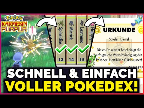 Fill your Pokedex faster and easier & get the Shiny Charm in Pokemon Crimson and Purple