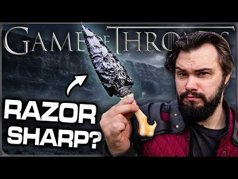 How DEADLY are REAL Obsidian Weapons?