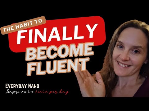 The ONE Habit to Finally Speak Fluently | Why Some Words Stick Forever