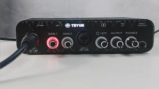 Video thumbnail for Audio Demo of Teyun Q-26 Audio Interface Using a Mobile Phone by ONAIRSTUDIOPH
