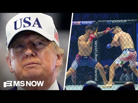 'Weekend of humiliation': Ex-DHS official calls UFC event 'America's Roman moment'