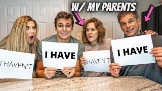 Never Have I Ever w/ MY PARENTS **hilarious** (pt 3)