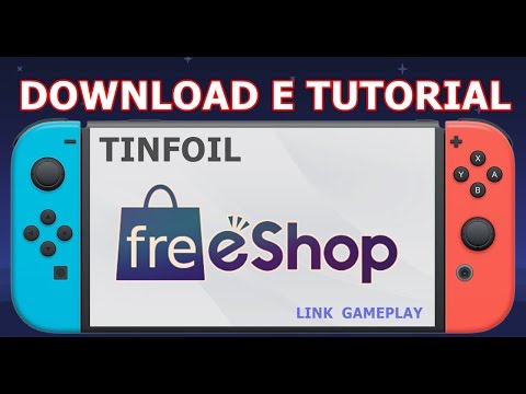 FREE ESHOP - TINFOIL  NINTENDO SWITCH - 5.0 ATÉ 7.0.1 - DOWNLOAD E TUTORIAL BASICO Video