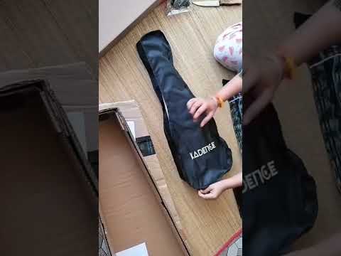 KADENCE Concert Ukulele 23", Cinnamon Brown colour, fluorocarbon strings Concert Ukulele#unboxing