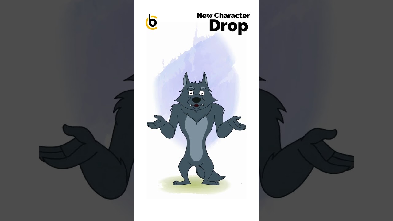 Wolf Animated Cartoon Vector Design Bundle - Ready for Animation