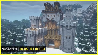 Minecraft How to Build a Viking Castle (Tutorial)