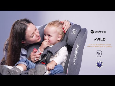 Neobreez i-VILO | 360° Rotatable Convertible Car Seat | Ultimate Safety & Comfort