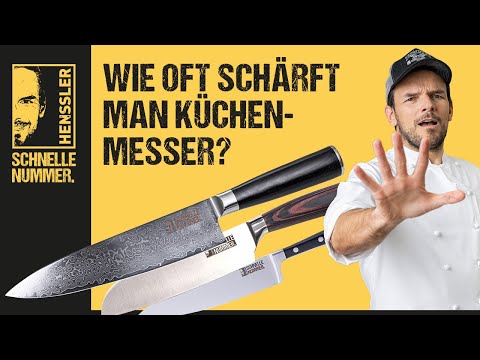 How often should you sharpen and grind kitchen knives? | Henssler's instructions, tips & tricks