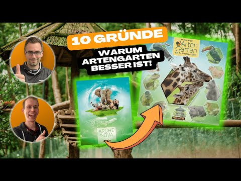 10 reasons why Artengarten is better than Arche Nova | Benny and Lars' new favorite game