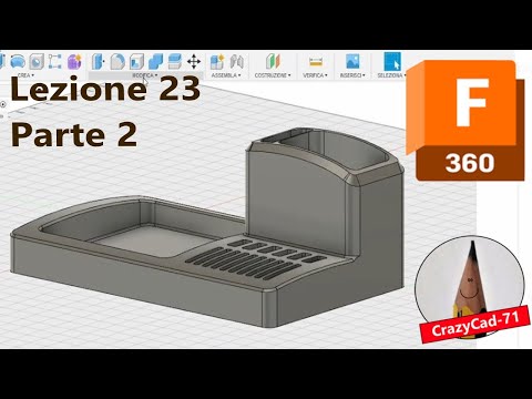 Fusion 360 Basic Course – Lesson #23 PART 2: Let's create a 3D-printable USB micro-SD organizer