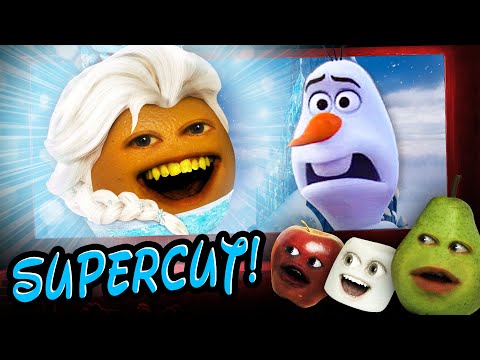 惱人的橙色--迪士尼電影預告片被毀 (Annoying Orange - Disney Movies Trailer Trashed)