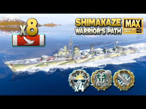 Shimakaze: Excellent destroyer game play - World of Warships