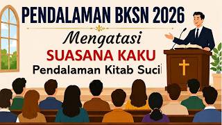 Mengatasi Suasana Kaku Ketika Pendalaman Kitab Suci