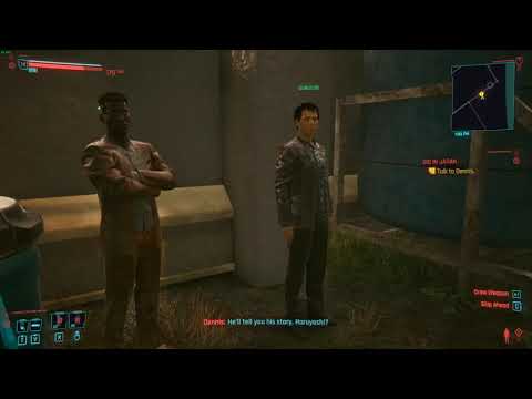 cyberpunk 2077 the office reference